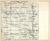 Wexford County, Hanover, Greenwood, Liberty, Springville, antioch, Colfax, Slagle, Boon, Selma, Cherry Grove, Clam Lake, Michigan State Atlas 1930c